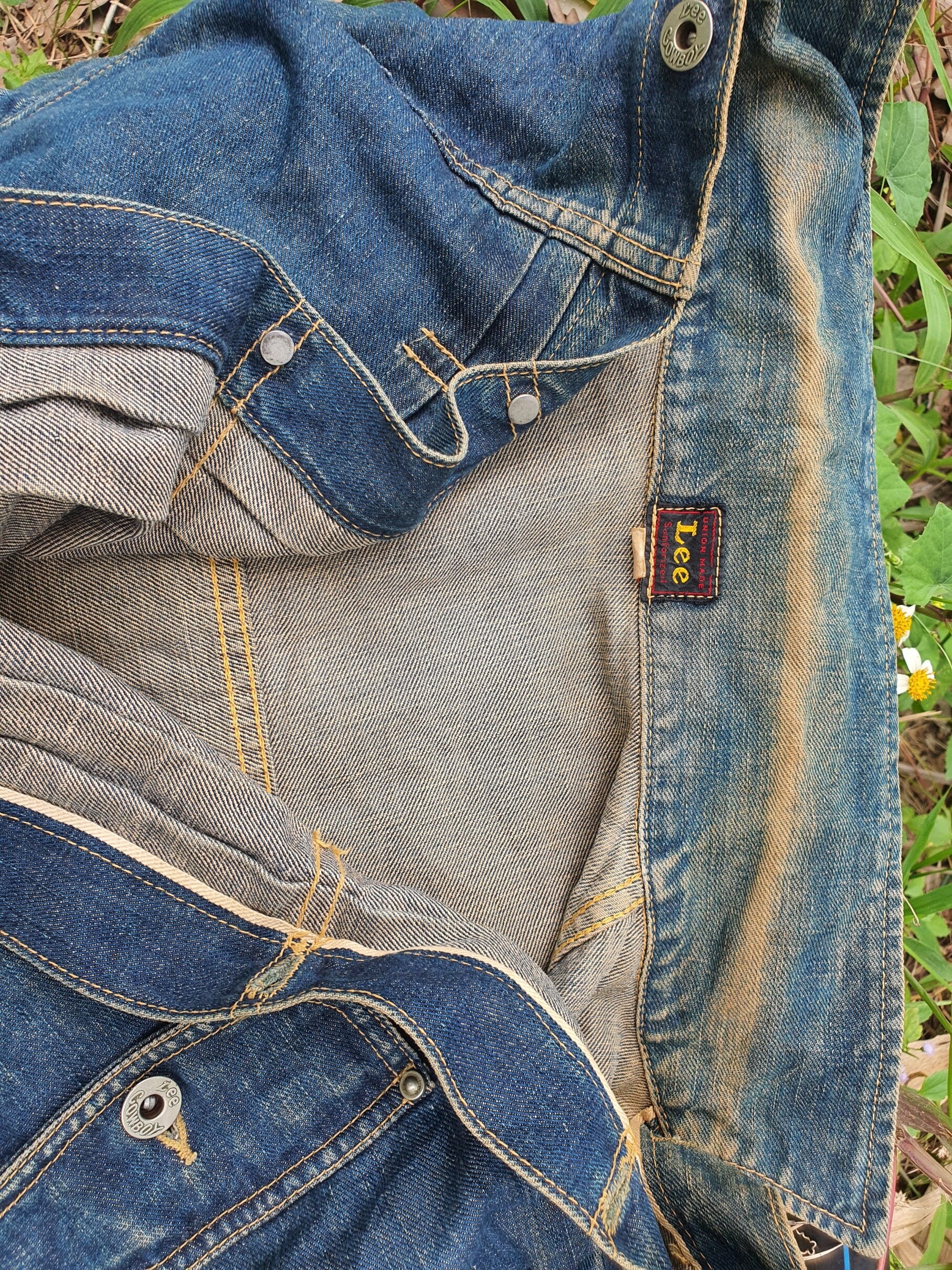 Vintage 40s WW2 LEE COWBOY Type 1 Selvedge Denim Jacket
