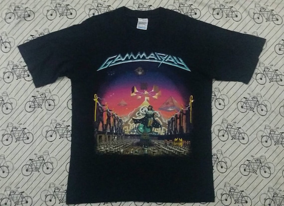 GAMMA RAY ガンマレイ ツアーTシャツ バンドT ロック プリント GAMMA