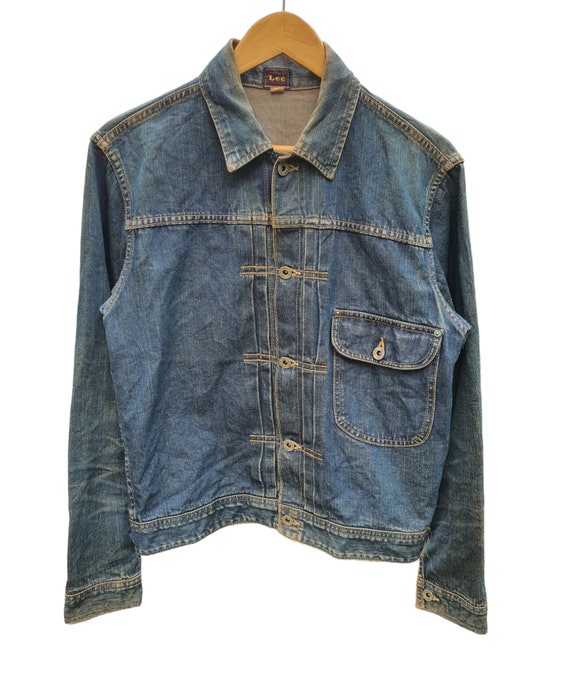 Lee selvedge denim clearance jacket