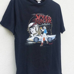Vintage 1999 Speed Racer T Shirt Anime Manga Size M