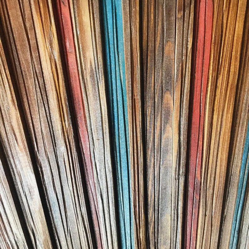 Sunlight Wood Wall Art Above Bed Decor Reclaimed Wood Etsy