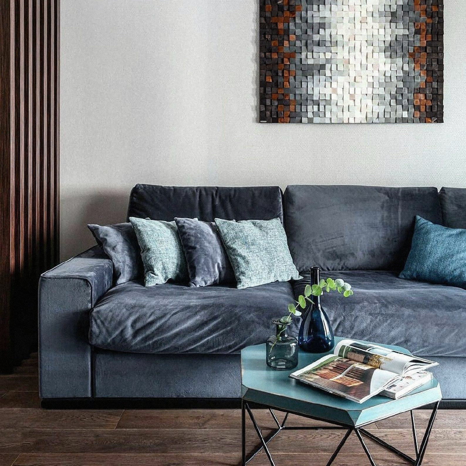 Skandinavische Holz-Wand-Kunst Homey moderne | Etsy