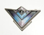 Pat Cheney Enamelled Pin