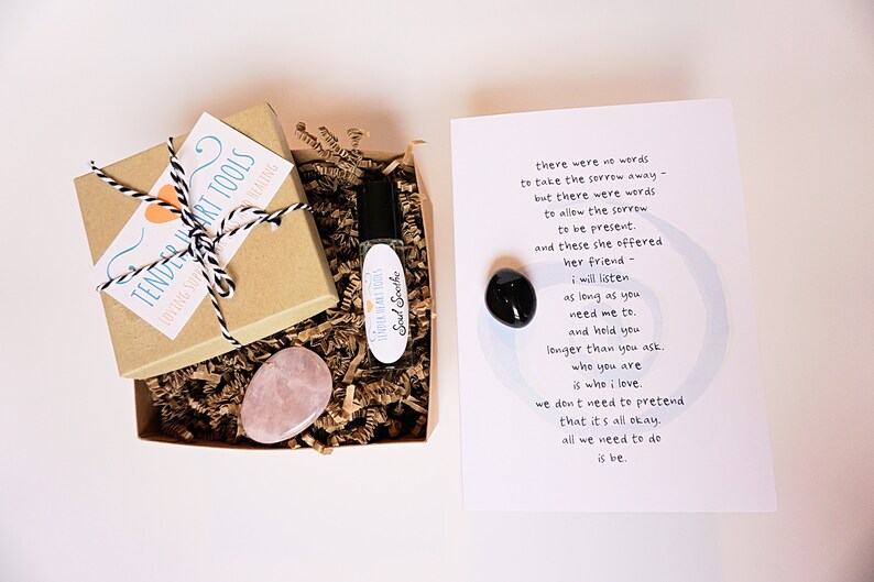 Small Grief Comforts Tender Heart Tools Grief Gift Etsy