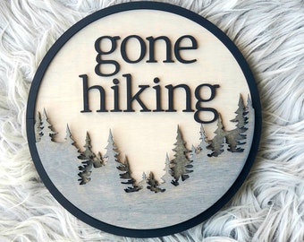 gone hiking