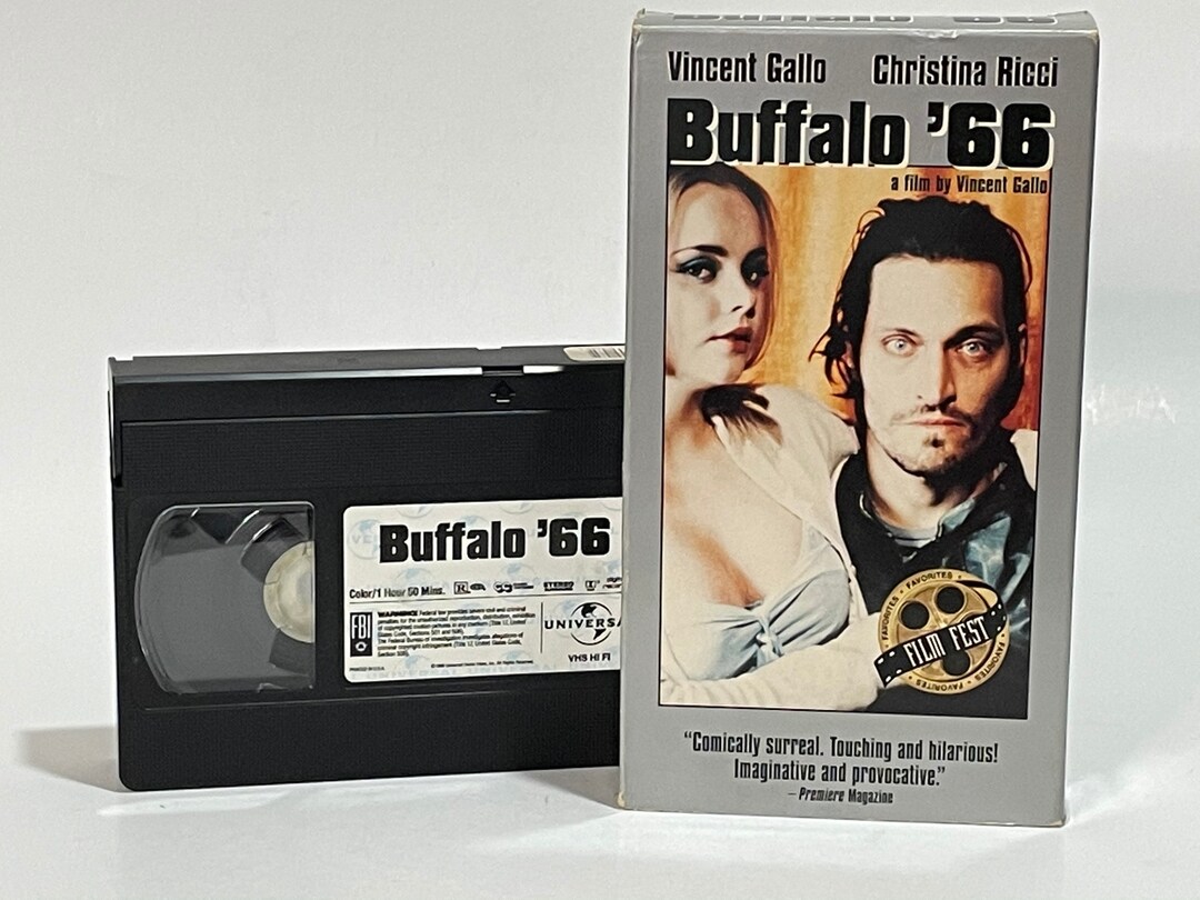 Vintage Buffalo 66 VHS Tape 1999 Vincent Gallo - Etsy