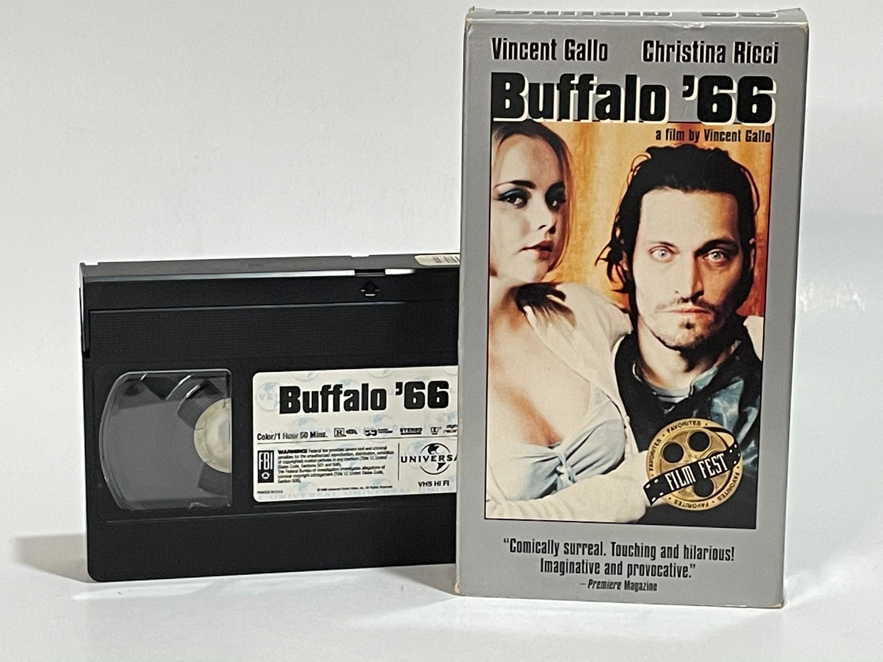Vintage Buffalo 66 VHS Tape 1999 Vincent Gallo - Etsy