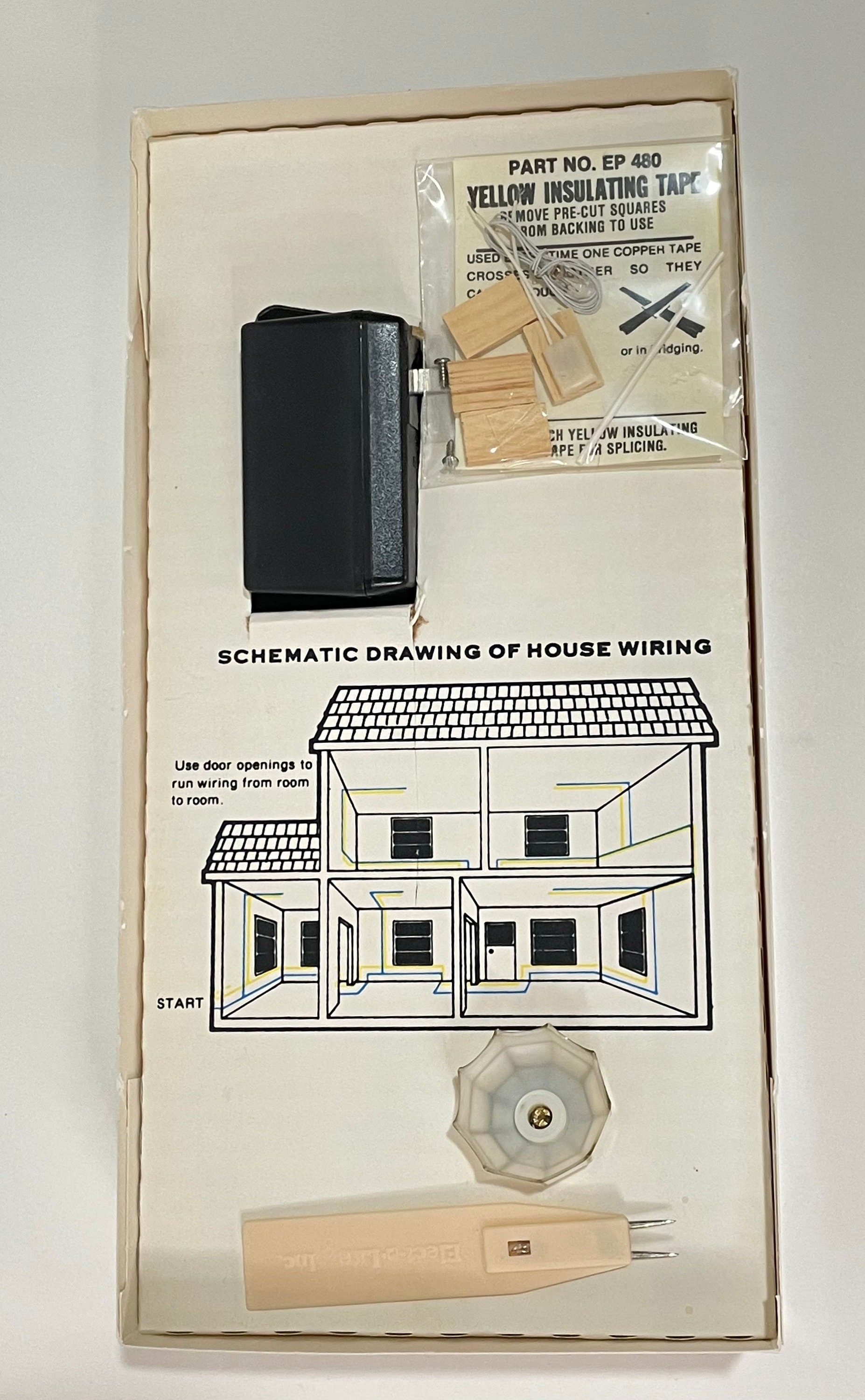 Vintage Electalite 12V Dollhouse Lighting Kit Model E120 Etsy