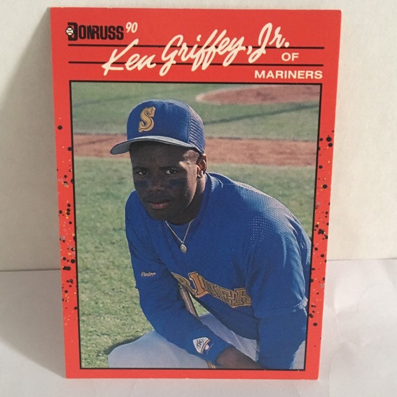 Ken Griffey Jr. Rookie Baseball Card Lot of 4 Donruss