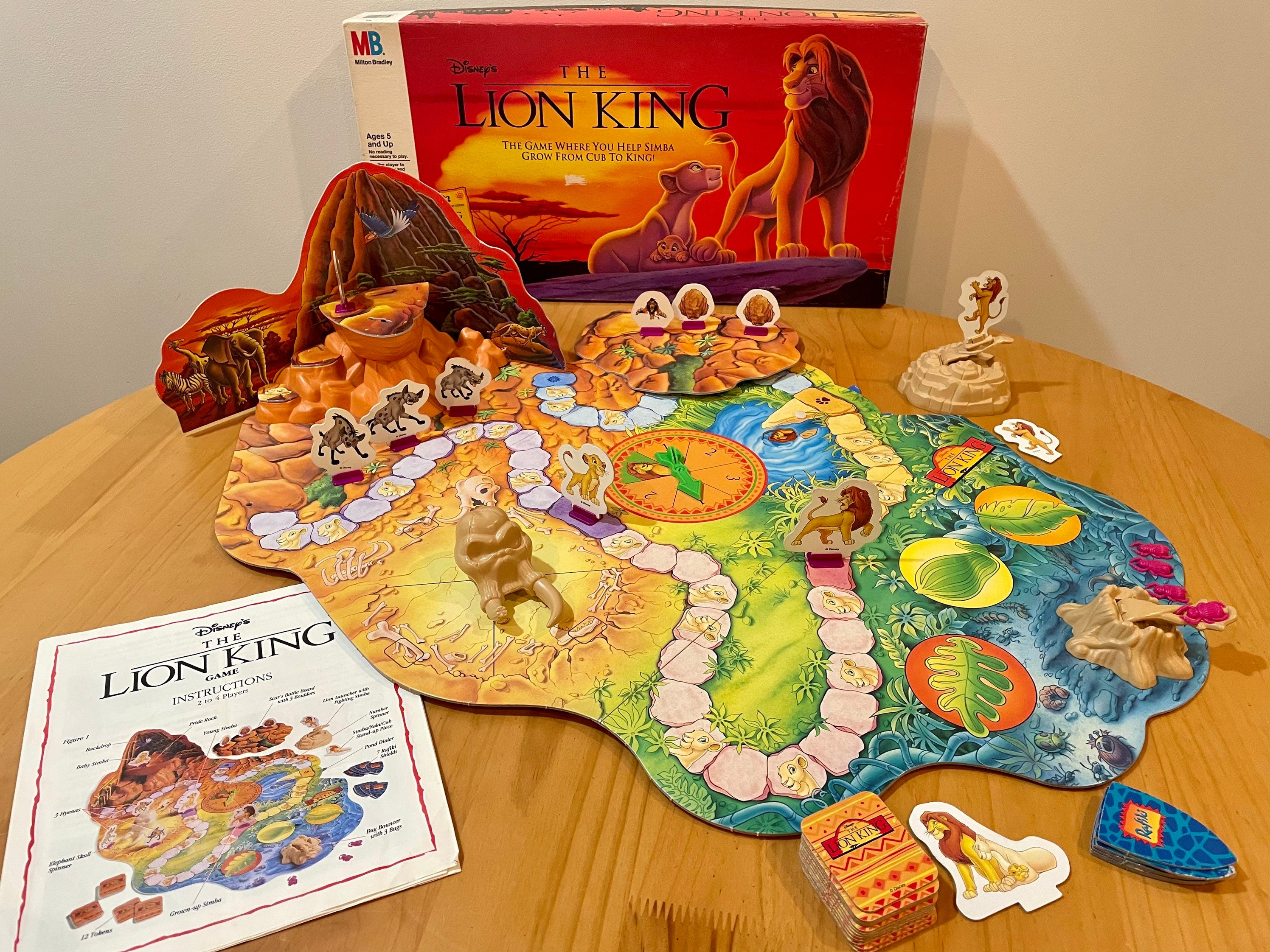Lion King Board Game - Etsy