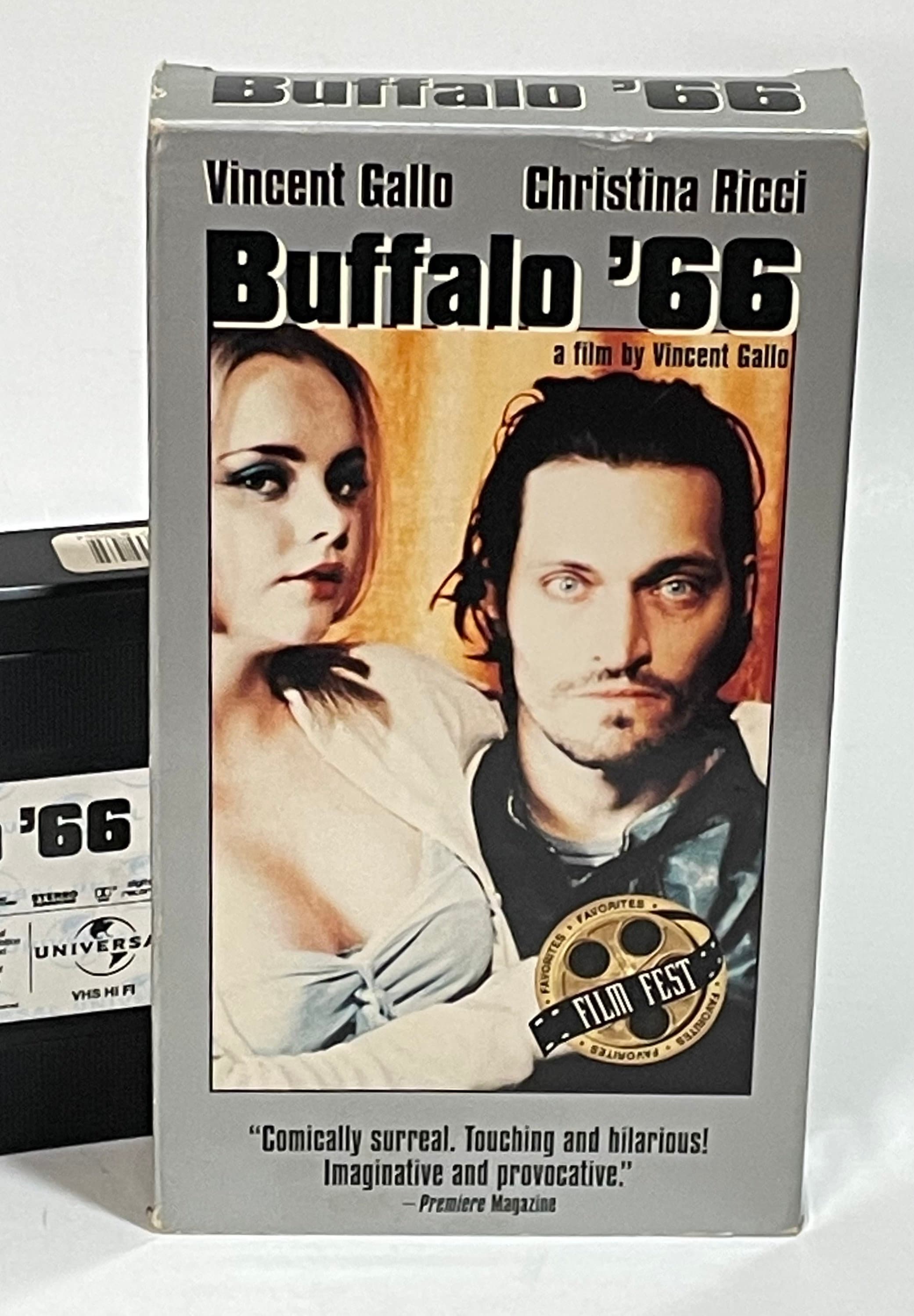 Vintage Buffalo 66 VHS Tape 1999 Vincent Gallo - Etsy