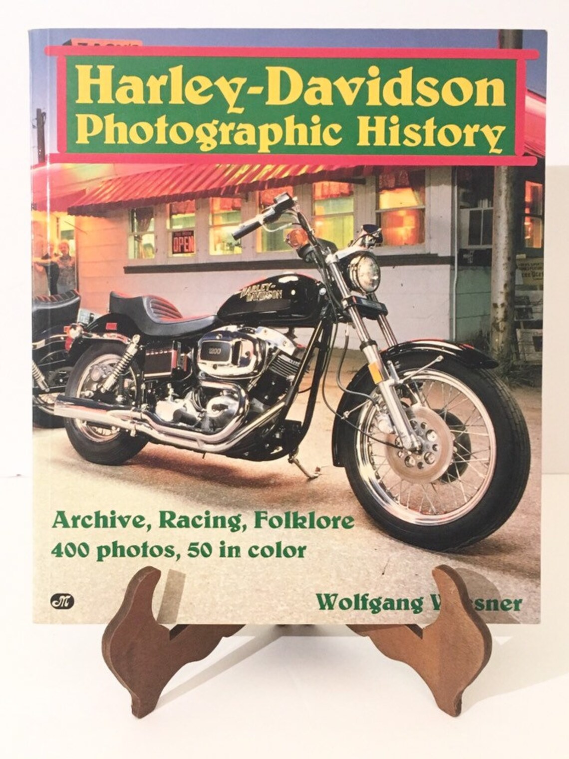 HarleyDavidson Photographic History Vintage Paperback Book Etsy