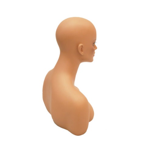Female Mannequin Head Bust Realistic Pretty Face Female Etsy