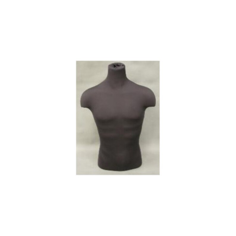 Mens Torso Shirt Form Mannequin With Black Jersey Cover and Etsy Finland