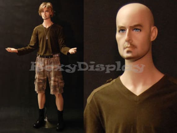 Male Realistic Fleshtone Mannequin