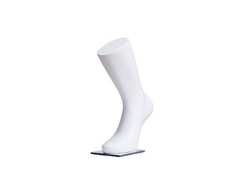 2PCS Female Foot Sock Sox Display Mold Short Stocking Mannequin White  #Z 