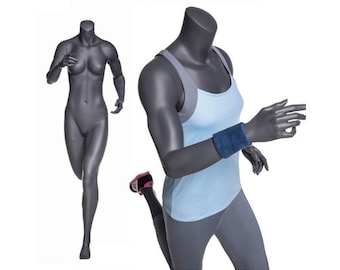 taken out of box then stored RRP £410 female mannequin sports runner mannequin 