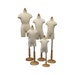 Child Toddler Kids Half Body Dress Form Infant Pinnable Mannequin Torso with Wooden Base #JF-11C 