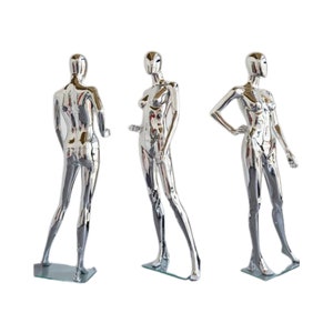 Luxury Chrome Silver Gold Head Display Dress Form,plate Mannequin