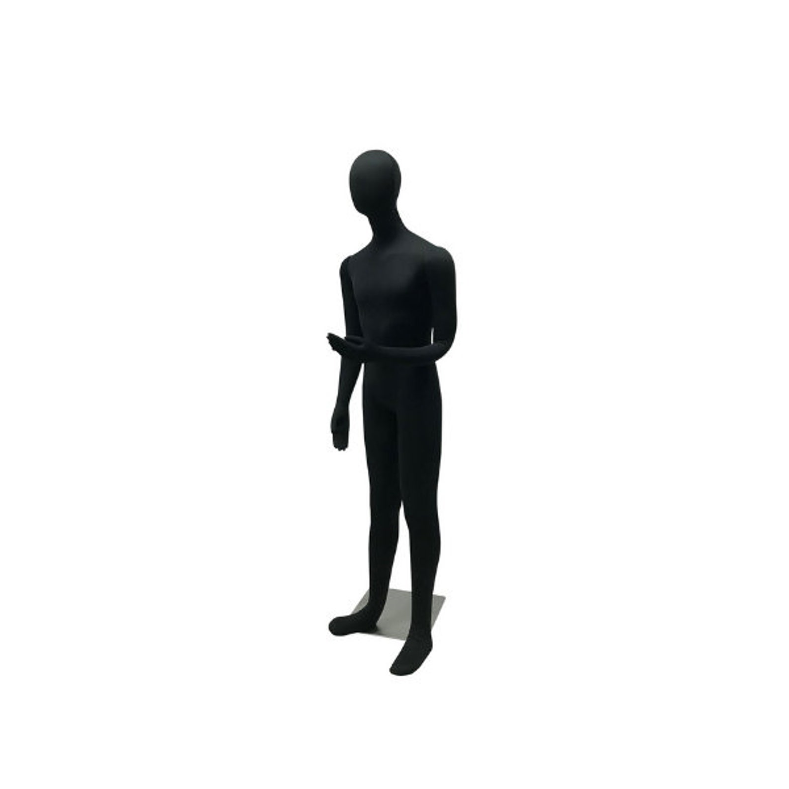 Male Adult Black Flexible Foam Mannequin Dress Form With Base Etsy