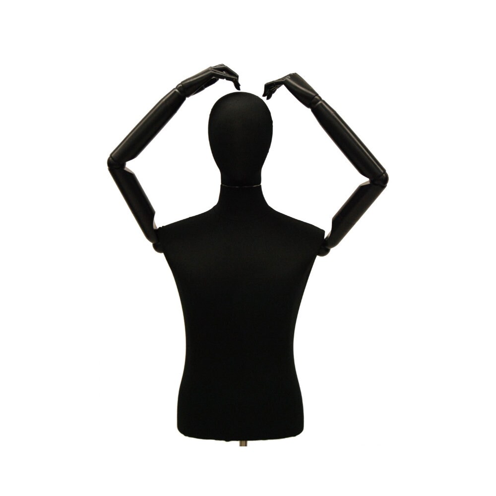 Men's Dress Form Shirt Form Mannequin With Articulated Etsy