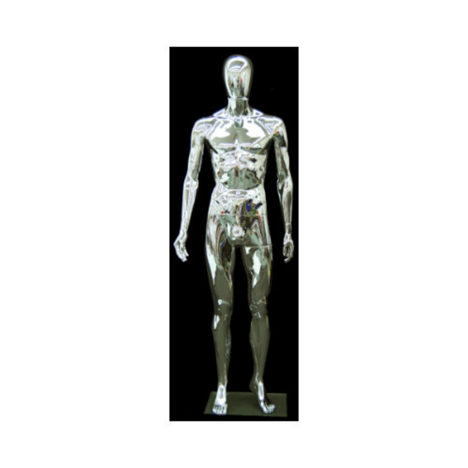 Male Chrome Mannequin With Removable Head SM1SCEG Etsy