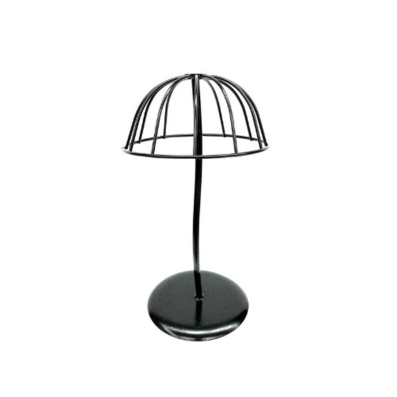 Tabletop Hat Display Black Metal Countertop Hat Display Etsy