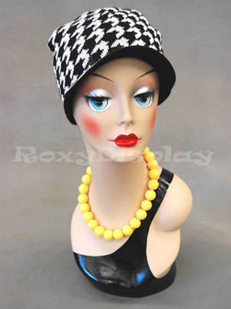 Vintage Artistic Female Mannequin Head Fiber Glass Beautiful Etsy