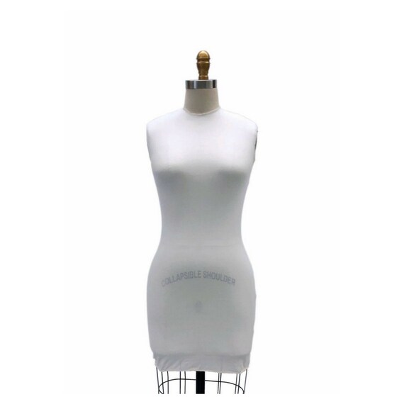 Female full body glossy black abstract mannequin with arms by side,  Abstract Female Mannequins: Achieve Display