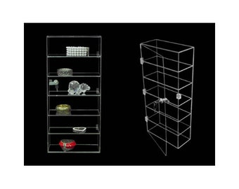 Acrylic Counter-Top Display Case with Door and Lock #AD-F1022