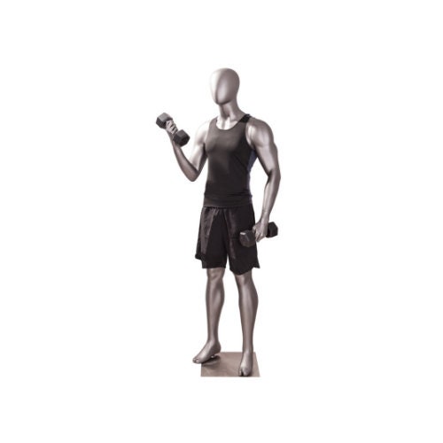 Mannequin d'entraînement de boxe silicone hauteur ajustable, GladiatorFit
