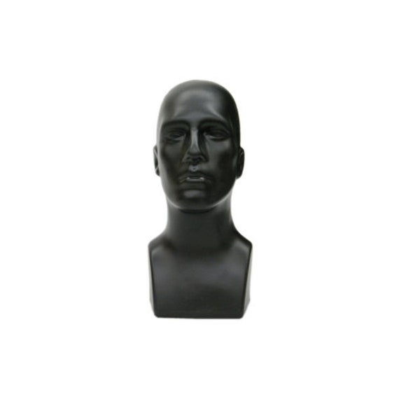 Adult Male Realistic Fiberglass Fleshtone Mannequin Head Display H2 