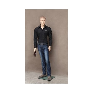 Male Realistic with Molded Hair Mannequin (TMK-MZ-WEN7)