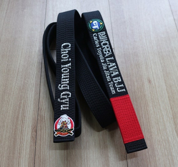 BJJ Black Belt jiu jitsu jiujitsu judo atama world championship isami kusakura custom embroidery Etsy UK