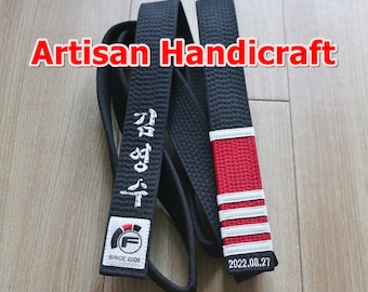 BJJ Black Belt/jiu-jitsu/jiujitsu/judo/atama/world/championship/isami/kusakura/custom/embroidery