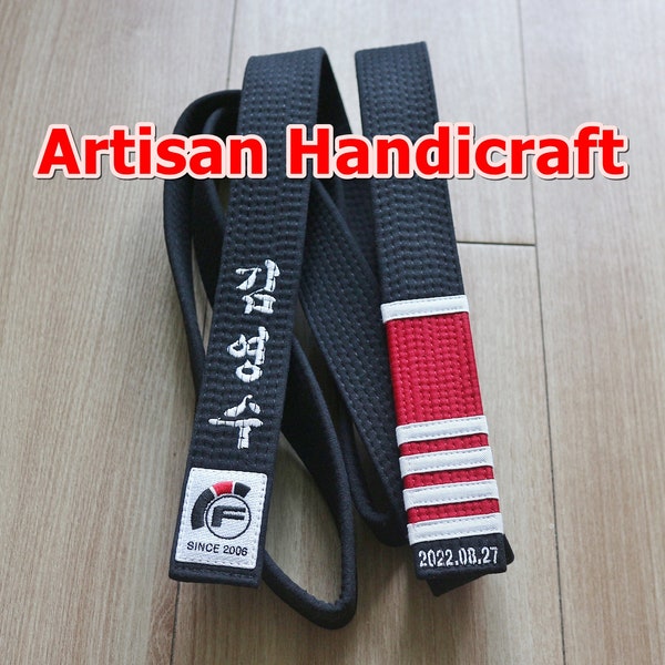 BJJ Schwarzgurt/Jiu-Jitsu/Jiujitsu/Judo/Atama/Welt/Meisterschaft/Isami/Kusakura/Custom/Stickerei