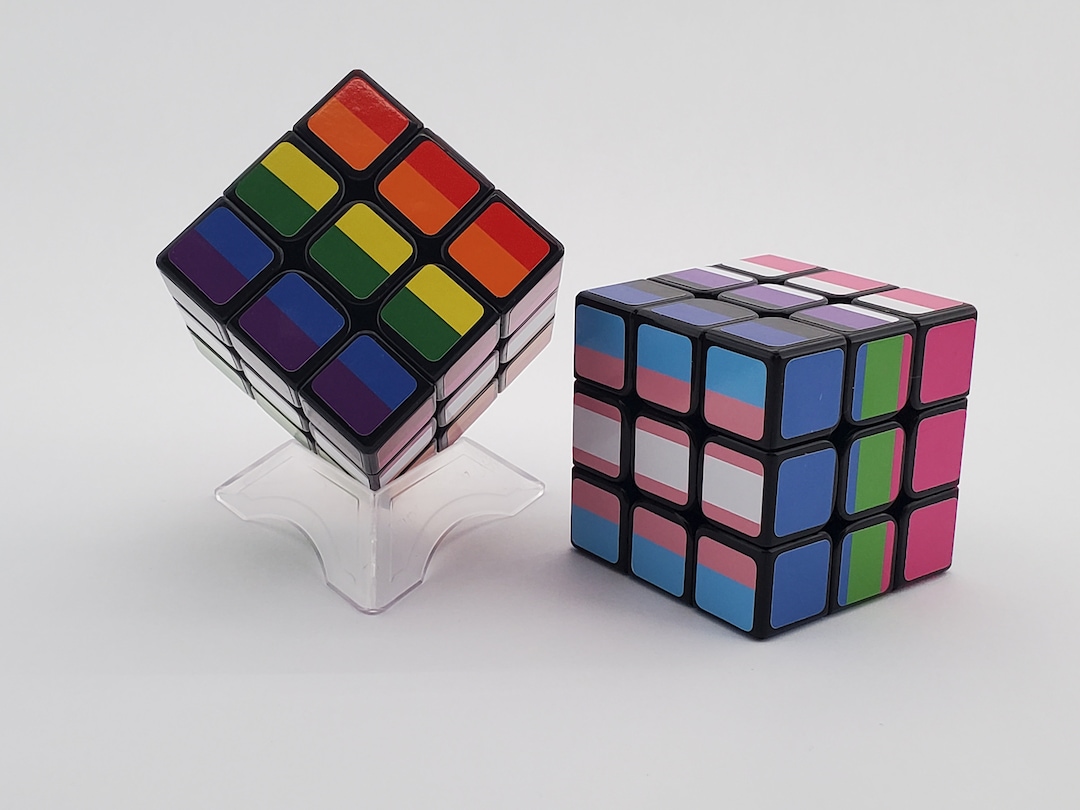 Pride Flags Puzzle Cube Etsy