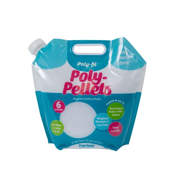 Poly fil Poly Pellets Weighted Stuffing Beads 6 Pound Bag Etsy Canada