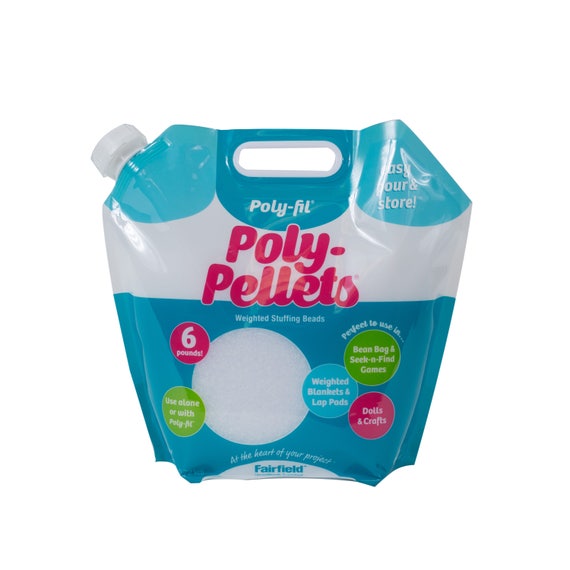 Poly-fil® Poly Pellets® Weighted Stuffing Beads 6 Pound Bag 