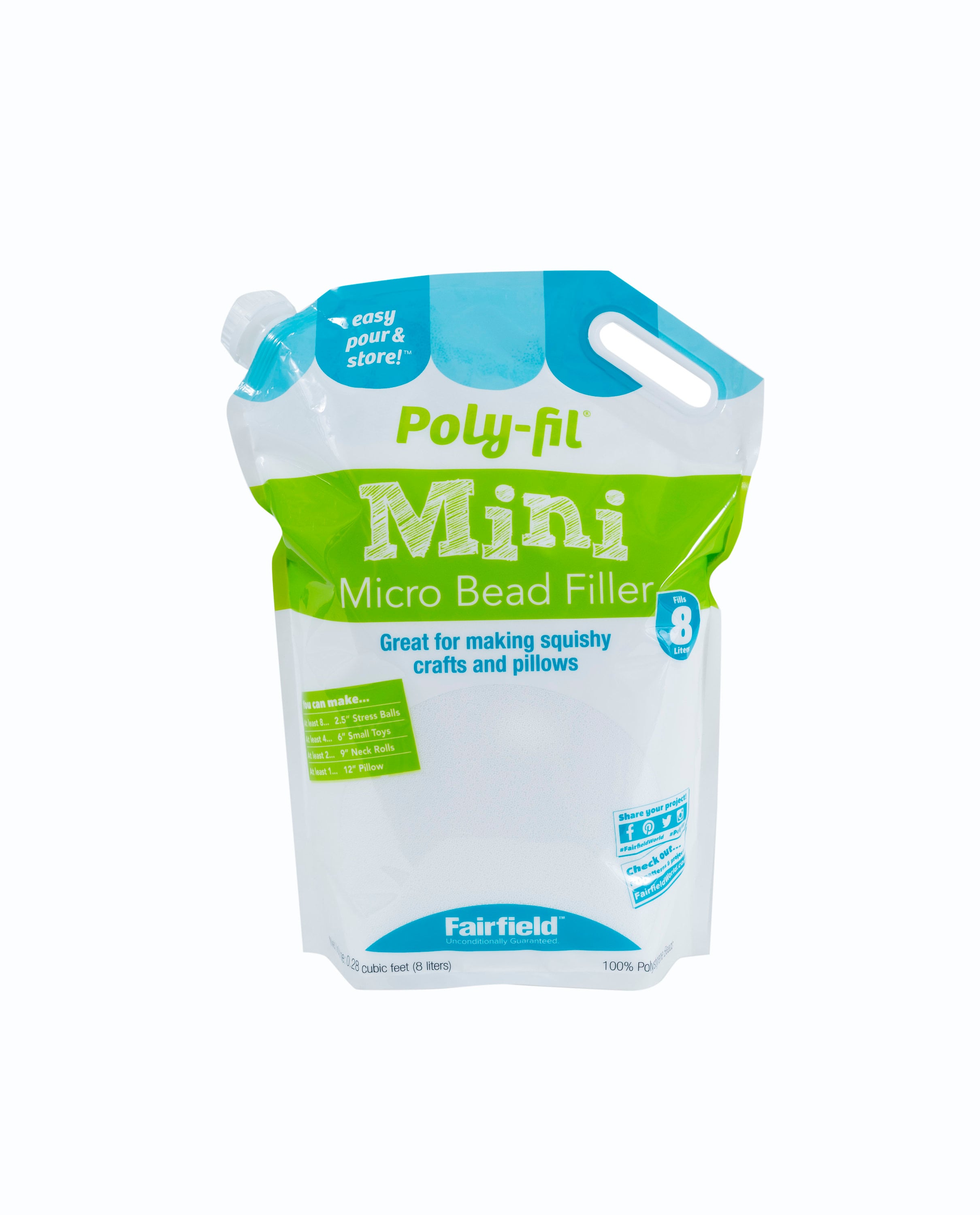 Poly-fil® Mini Sized Micro Beads 8 Liters 