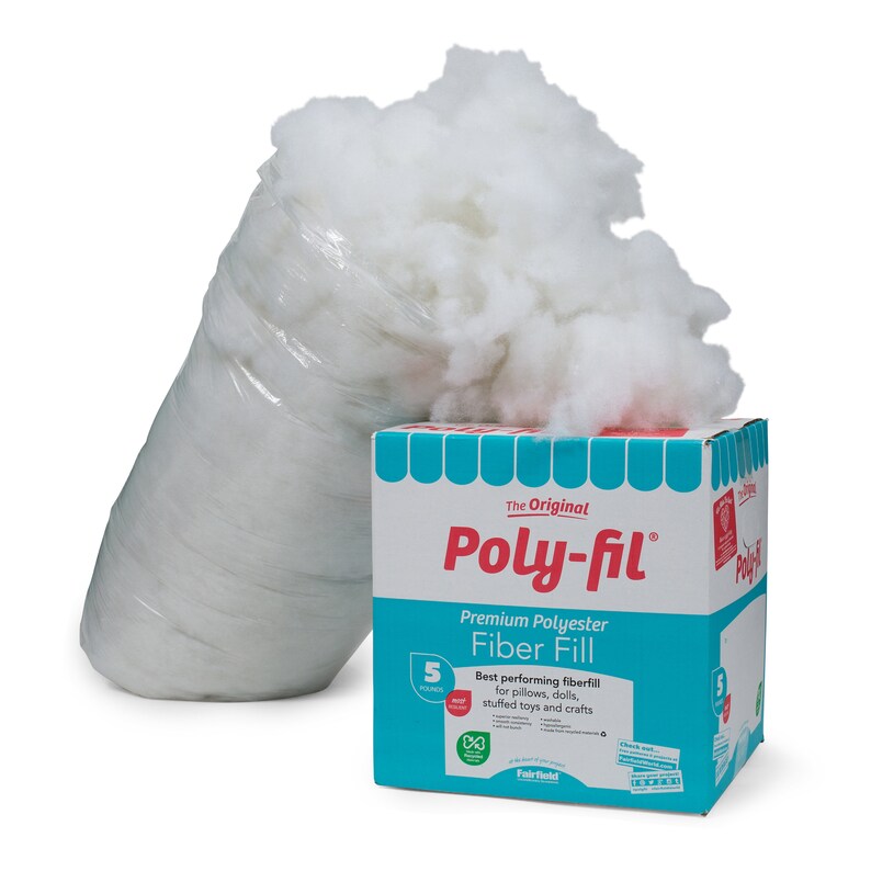 Polyfil® Premium Fiber Fill 5 Pound Box Etsy