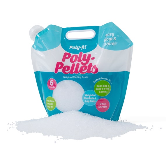 Poly-Fil Poly Pellets Weighted Stuffing Beads-2 lb bag