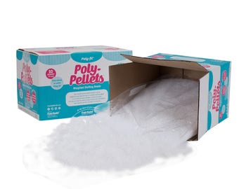 Poly-Fil® Poly Pellets® Weighted Stuffing Beads 10 Pound Box