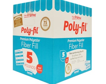 Poly-Fil® Premium Fiber Fill 5 pound Box