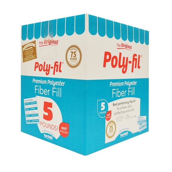 Poly-fil® Premium Fiber Fill 5 Pound Box 