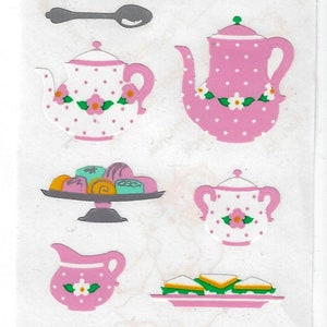 Mrs. Grossmans Teaset ~ Tea Time ~ Spot of Tea ~ Teapots ~ Teacups ~ Tea Trays ~ Creamer ~ Sugar Bowl ~ Lemon ~ HF ~ NLA