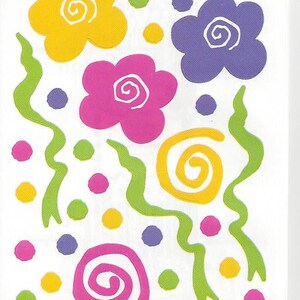 Printworks ~ Brights Balloon Flowers Stickers ~ Confetti ~ Flowers ~ Balloons ~ Paper Crafting ~ NLA