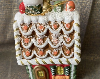 Kurt S. Adler ~ Gingerbread House ~ HTF ~ Vintage ~ NLA ~ Candy Canes ~ Gum Drops ~ Taffy