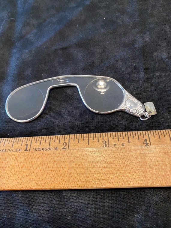 Vintage Sterling Silver Magnification Glasses ~ O… - image 1