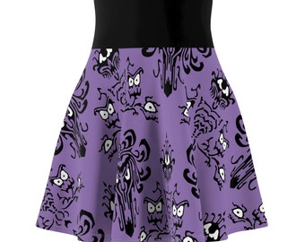 Haunted Mansion Inspired Disney Women's Skater Skirt